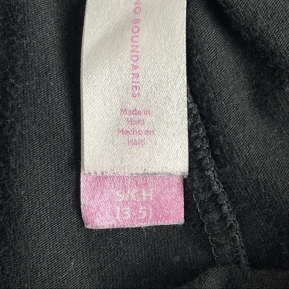 No Boundaries NOBO Girls Leggings Black Small 3-5 - Picture 3 of 8